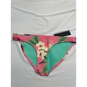 NWT TRIANGL Floral Neoprene Bikini Bottoms Size XL New